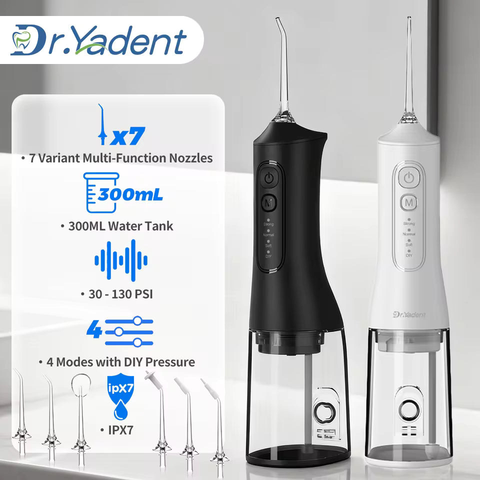 DR. YADENT™ — IRRIGATEUR BUCCAL SANS FIL