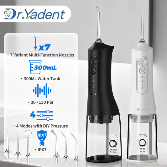 DR. YADENT™ — IRRIGATEUR BUCCAL SANS FIL